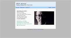 Desktop Screenshot of dr-foong.com